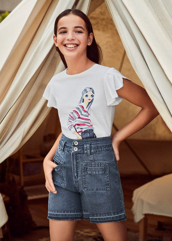 Jean shorts for teen girl - Medium - Be Chic