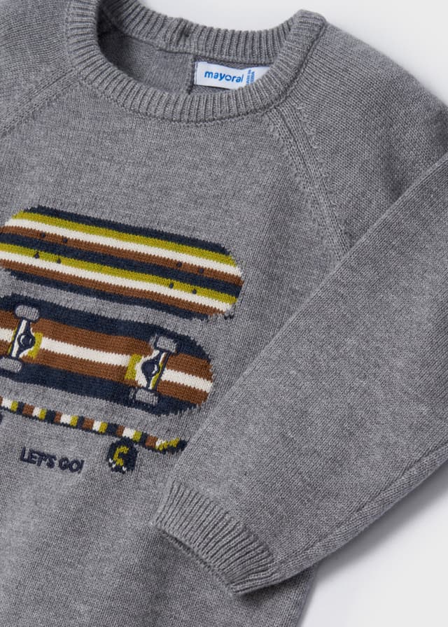 Jumper for baby boy - Rock - Be Chic