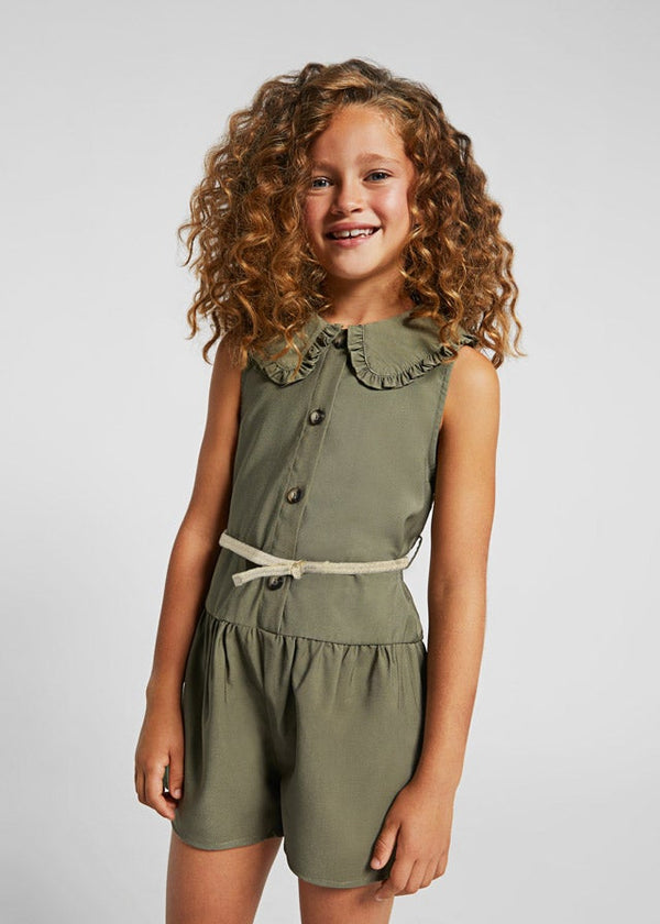 Jumpsuit for teen girl - Seaweed - Be Chic