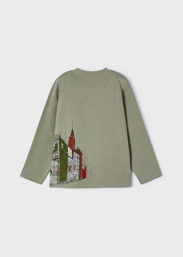 L/s shirt for boy - Thyme - Be Chic