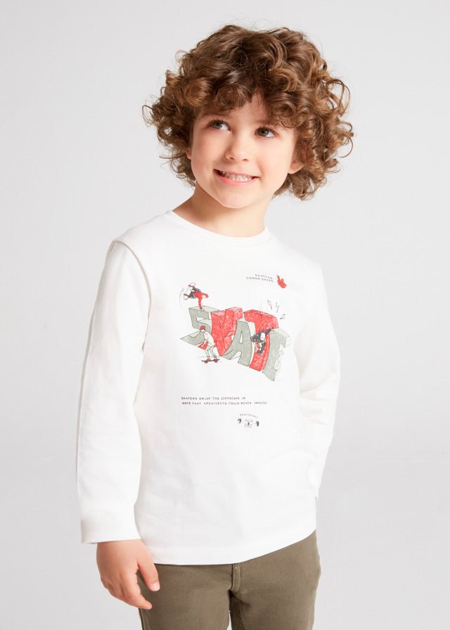 L/s t-shirt set for boy - Forest - Be Chic