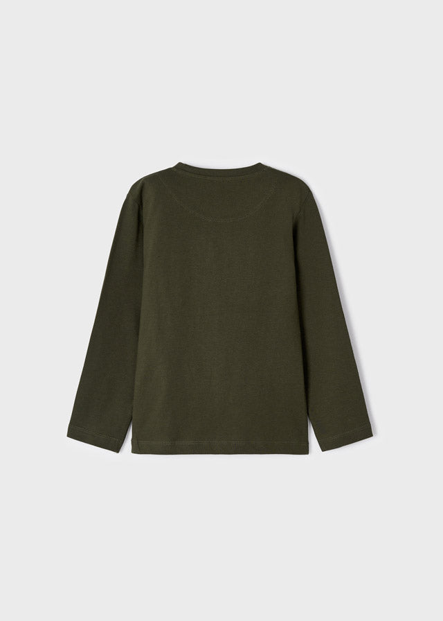 L/s t-shirt set for boy - Forest - Be Chic