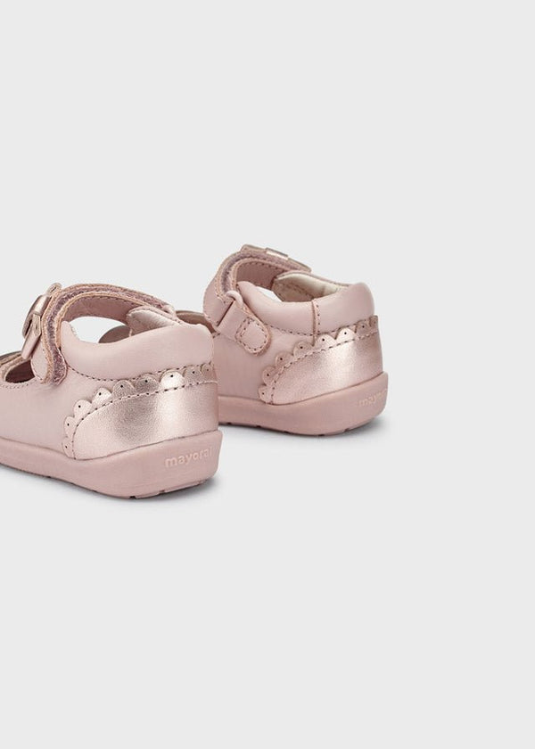 Mary jane shoes for baby girl - Nude - Be Chic