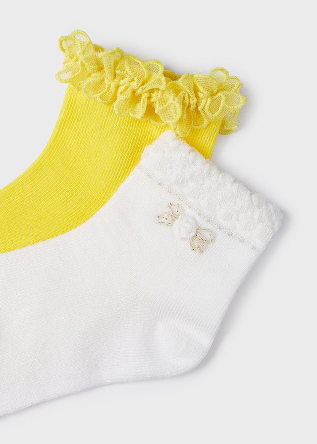 Mayoral 2 socks set for girl - Mimosa - Be Chic