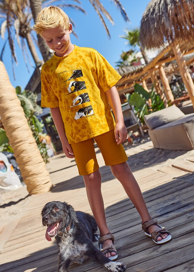 Mayoral Bermuda for teen boy - Curry - Be Chic