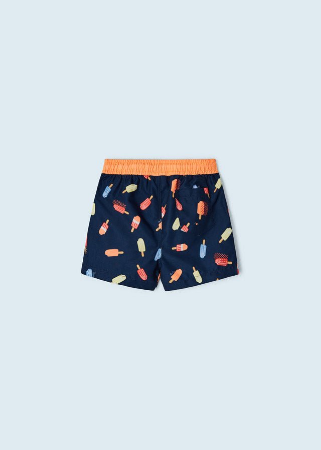 Mayoral Combined swim shorts for boy - Navy - Be Chic