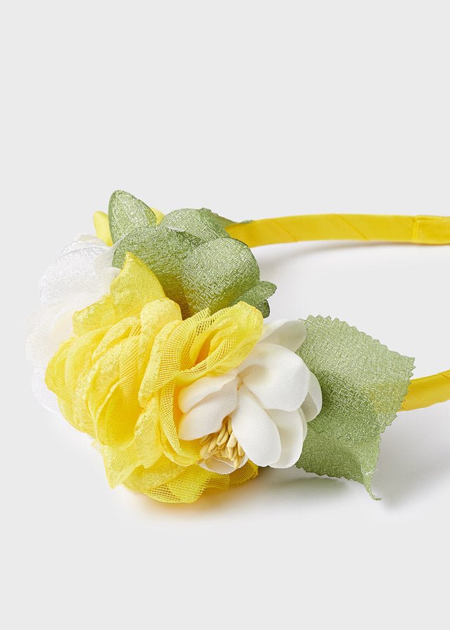 Mayoral Flowers headband for girl - Mimosa - Be Chic