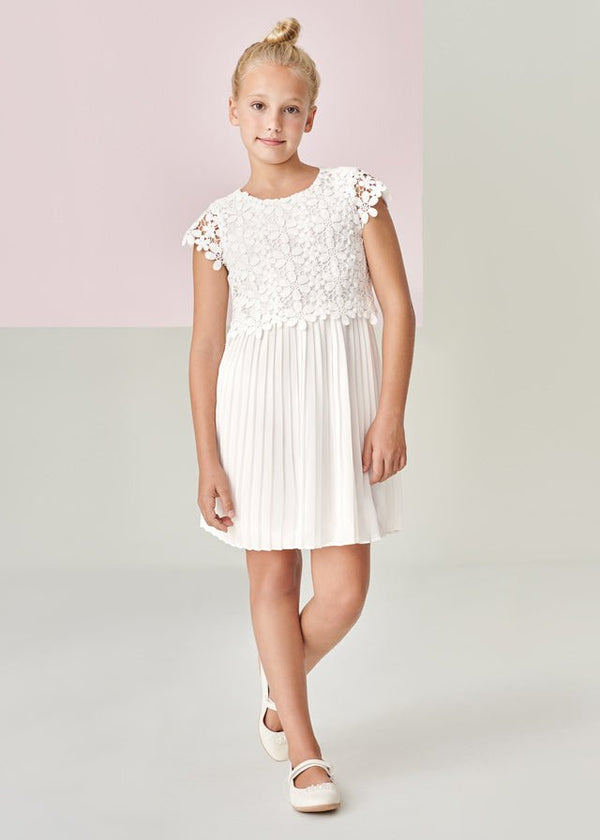 Mayoral Guipur for teen girl - Natural - Be Chic