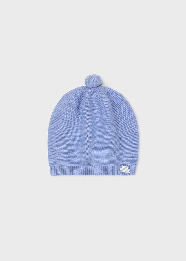 Mayoral Knit cap for newborn boy - Blue - Be Chic