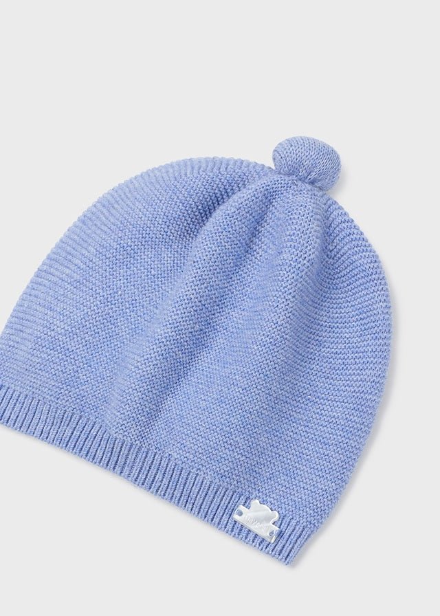 Mayoral Knit cap for newborn boy - Blue - Be Chic