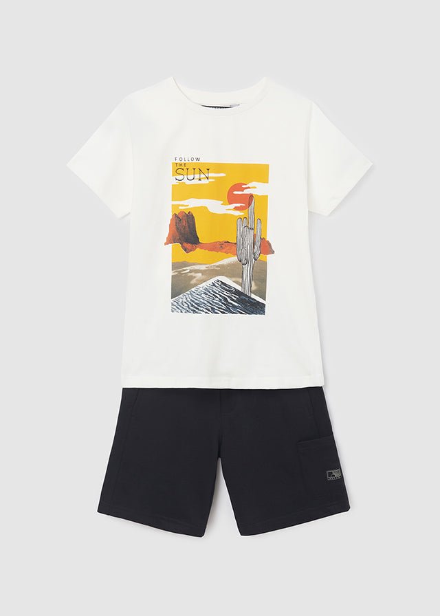 Mayoral Knit set for teen boy - Black - Be Chic