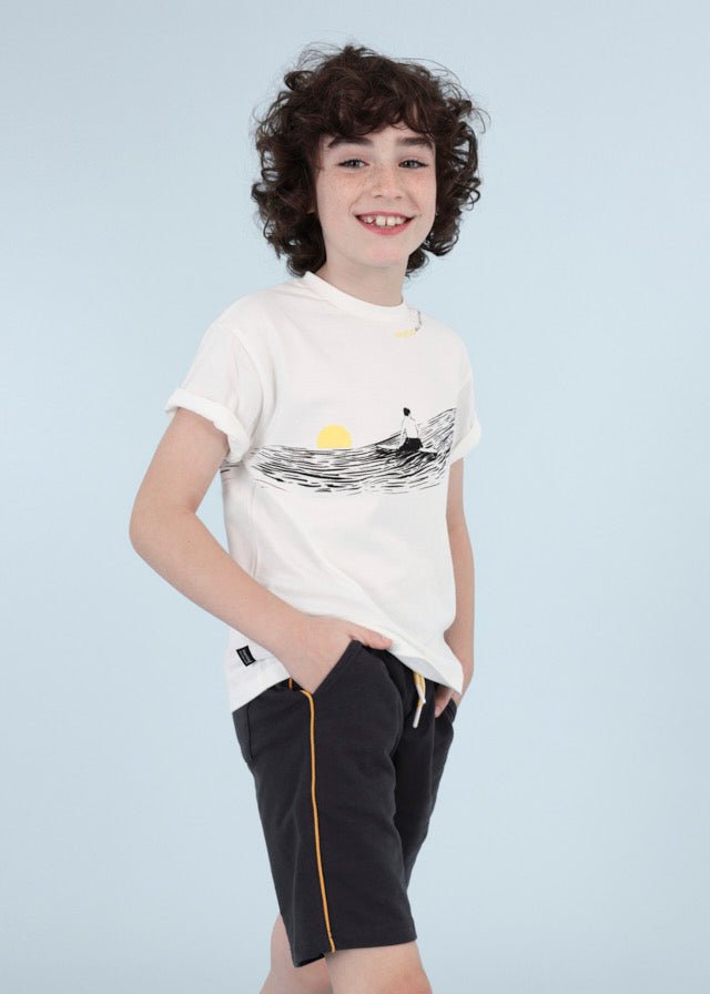 Mayoral Knit set wave for teen boy - Black - Be Chic