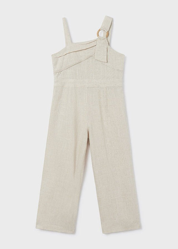 Mayoral linen romper for teen girl - Linen - Be Chic