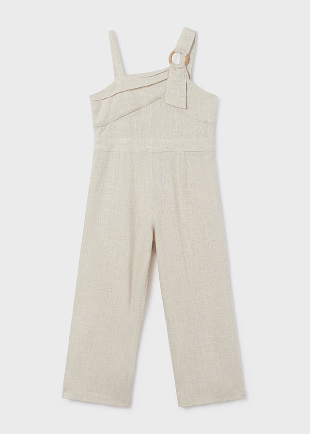 Mayoral linen romper for teen girl - Linen - Be Chic