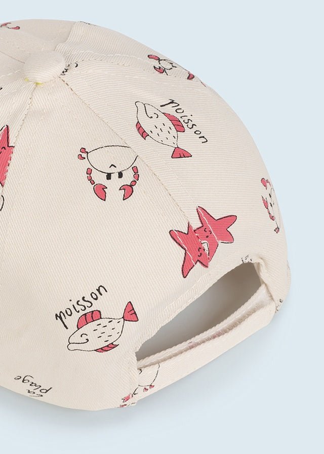 Mayoral Printed cap for baby boy - Red - Be Chic