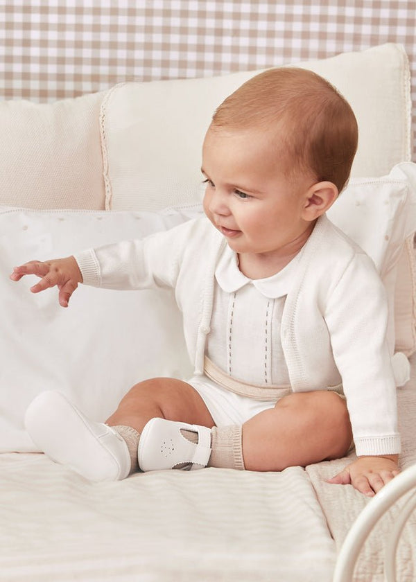 Mayoral Short set for newborn boy - Natural - Be Chic