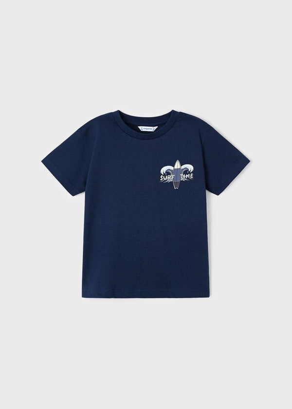 Mayoral S/s t-shirt for boy - Blue - Be Chic