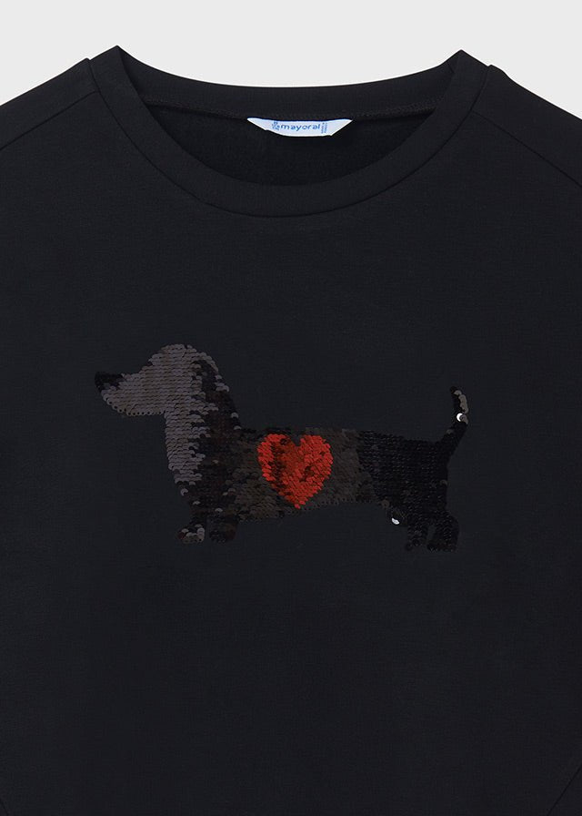 Pullover for teen girl - Black - Be Chic