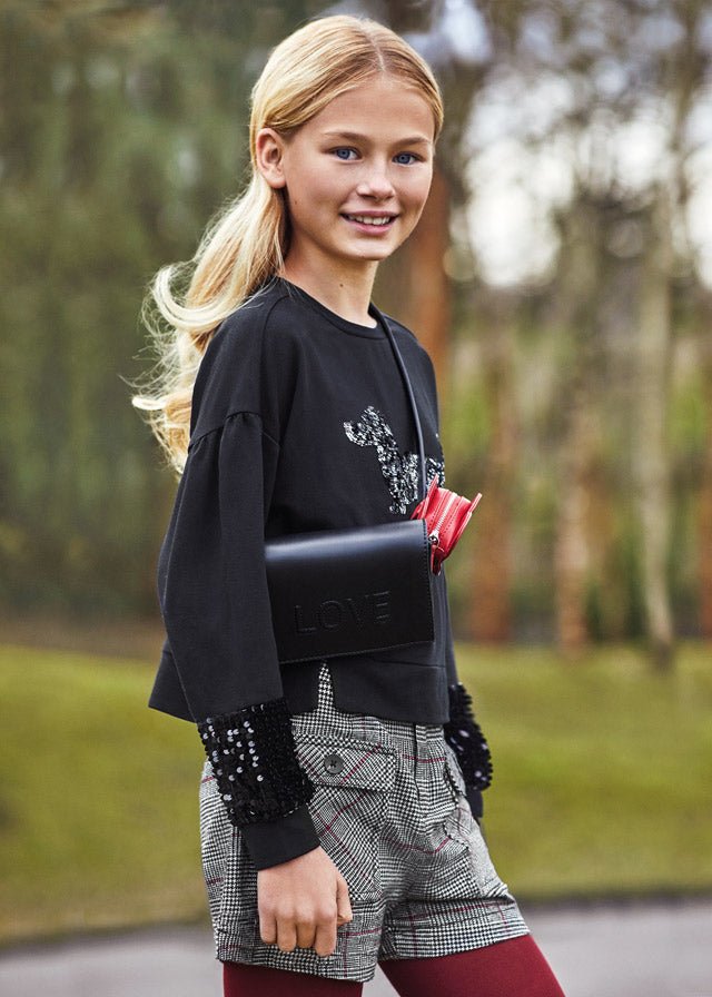 Pullover for teen girl - Black - Be Chic