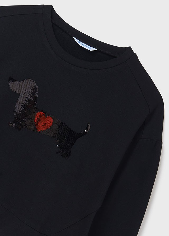Pullover for teen girl - Black - Be Chic