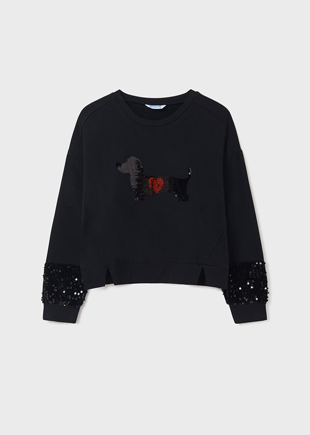 Pullover for teen girl - Black - Be Chic