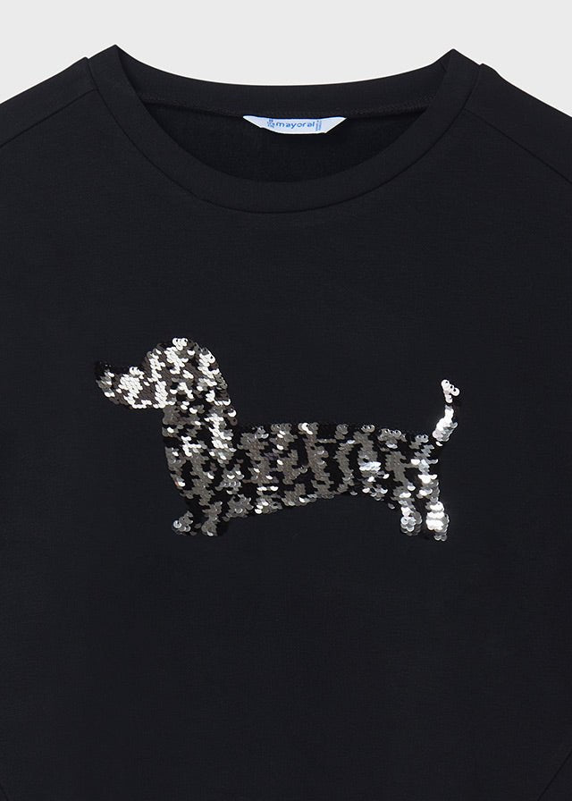Pullover for teen girl - Black - Be Chic