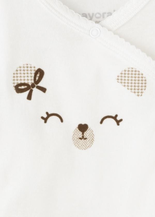Set 2 bodys for newborn girl - Natural - Be Chic