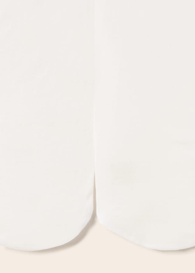 Mayoral Pantyhose & headband for newborn girl - White Mayoral