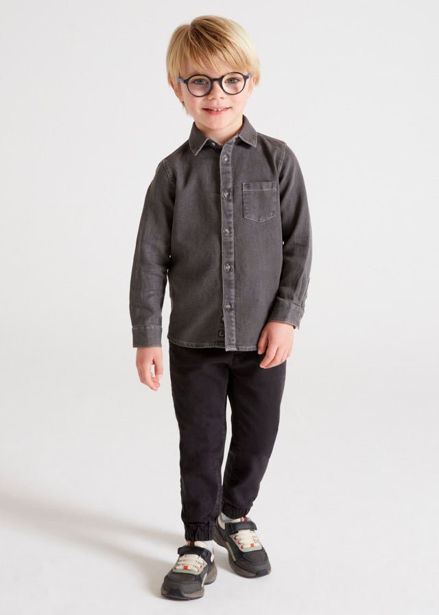 Skater pants for boy - Black - Be Chic