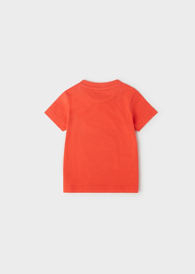 S/s scuba t-shirt for baby boy - Watermelon - Be Chic
