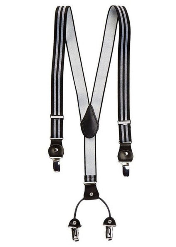 Striped Suspenders - Be Chic