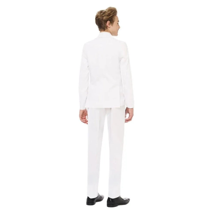 Suit for Boys: 5 Pieces Set White 🪡 🧵Proudly made in Canada 🇨🇦 - Be Chic