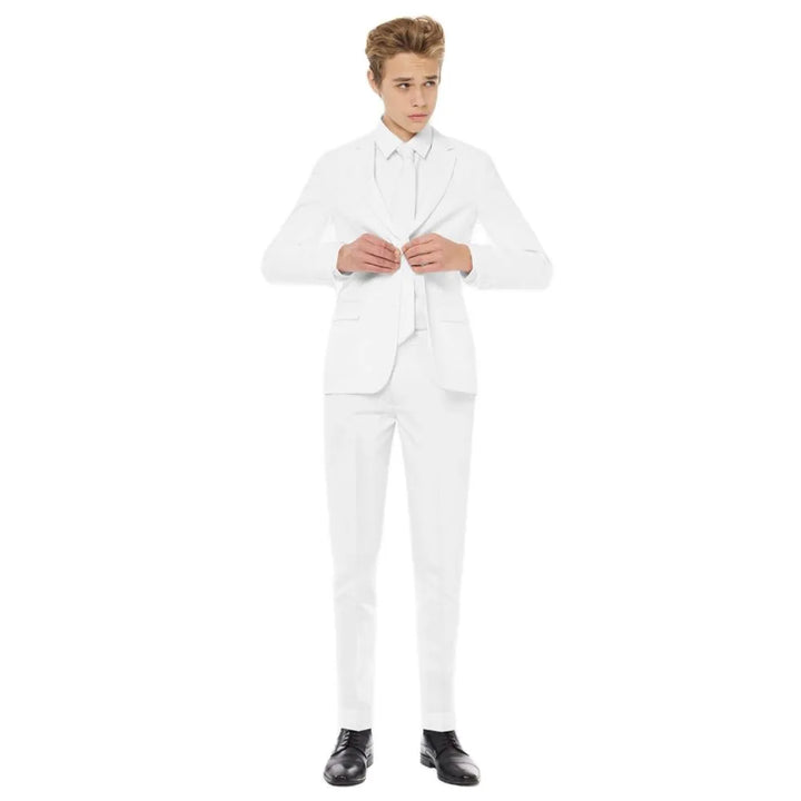 Suit for Boys: 5 Pieces Set White Kids Chic